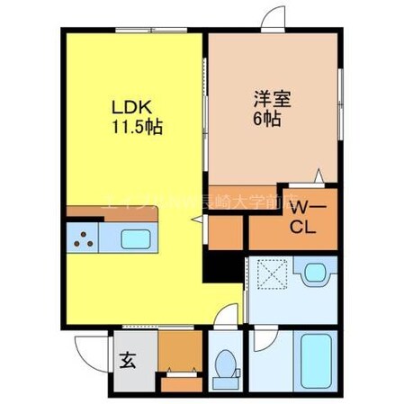 ALSTROEMERIAの物件間取画像